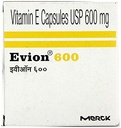 50 Evion 600mg Capsules Vitamin E for Glowing Face,Strong Hair,Acne,Nails, Glowing Skin 400mg,Control Hair Lossess 2