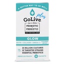 GoLive Probiotics & Prebiotics for Women and Men Glow for Beauty, Sugar-Free Synbiotic Powder. +25 Bllion CFUs; 10 Clinical Strains for Healthy, Immune & Digestive Health, 10 Count (Pack of 1) 2