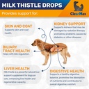 Milk Thistle for Dogs & Cats – Liver Support for Dogs & Cats – Kidney Support – 2Oz 5