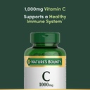 Nature's Bounty Vitamin C 1000 mg Immune Health Caplets 100 ea ( Pack of 6) 4