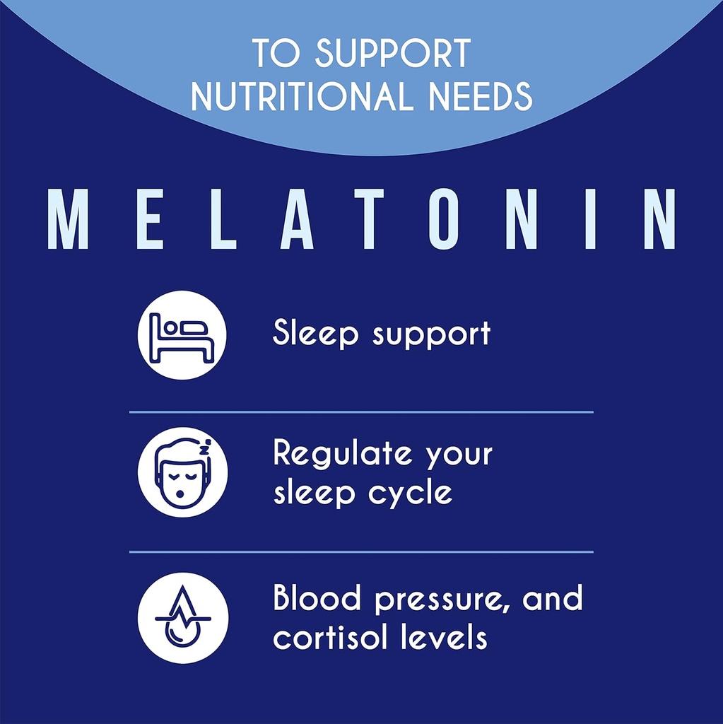 Melatonin 10 mg Gummy Supplement, Orange Flavored, Extra Strength, Sleep Supplements, 100% Natural, 30 Count. 3