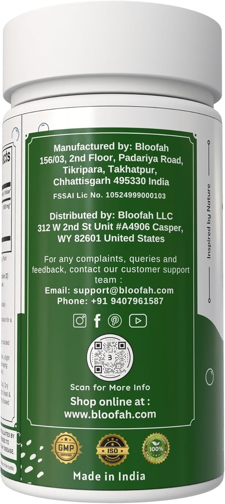 Neem Leaf Capsules 1000mg | Azadirachta Indica Natural Neem Leaf Powder | Non-GMO, Gluten-Free | Easy-to-Swallow Herbal Supplement | Traditional Botanical (180 Count (Pack of 1)) 4
