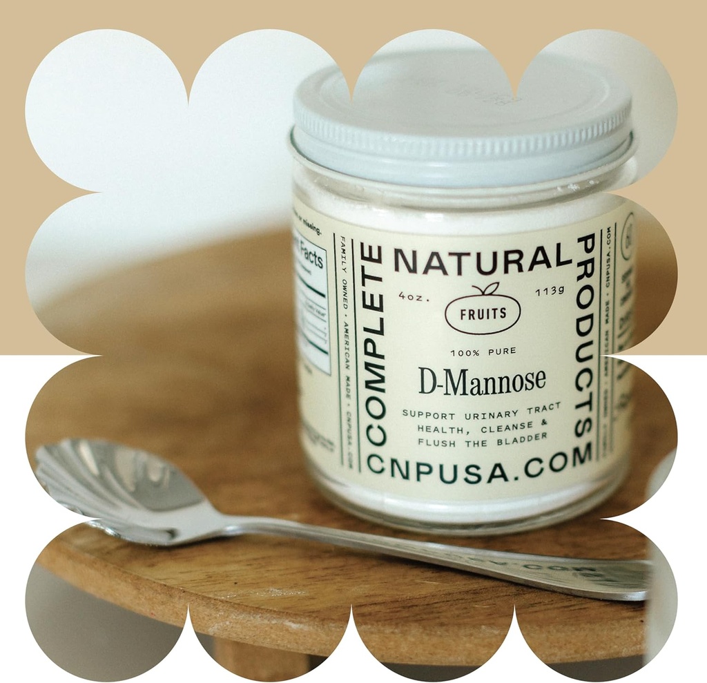 Pure D-Mannose Powder Supplement - D-Mannose 4oz (113g) About 60 Servings for UTI, Natural Bladder, & Urinary Tract Health 5