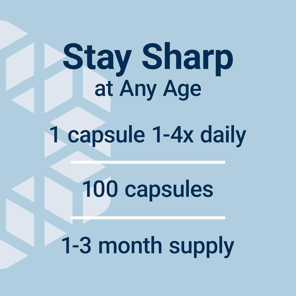 Life Extension Pregnenolone, neurohormone, Promotes Memory Health and Brain Plasticity, Gluten-Free, Non-GMO, 100 Capsules 6