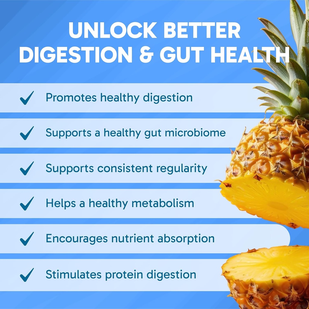 Clinical Effects Digestive Enzymes with Makzyme-Pro - Gut Health Enzyme and Probiotic Supplement to Support Digestion, Nutrient Absorption, Digestive Comfort - 60 Vegan Supplement Capsules - USA Made 4