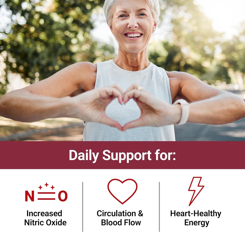 Force Factor Total Beets Blood Pressure Support Supplement with Beets Powder, Great-Tasting Chewables for Heart-Healthy Energy, and Increased Nitric Oxide, 180 Chews, 3-Pack 4