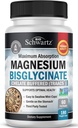 Magnesium Bisglycinate 180 Count + Omega 3 Fish Oil 90 Count Bundle 3