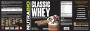 NutraBio Classic Whey Protein Powder- 25G of Protein Per Scoop - No Fillers, Artificial Colors, Preservatives - Chocolate Milkshake, 2 Pounds 6