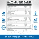 Vitaminerals 2BG+™ B Complex Immune Support High Potency B Complex | Fruits & Veggies Blend | 240 Veggie Caps 3