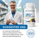 Vitaminerals 2BG+™ B Complex Immune Support High Potency B Complex | Fruits & Veggies Blend | 240 Veggie Caps 5