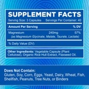 Zentastic 2 Pack 4-in-1 Magnesium Complex - Chelated Magnesium Glycinate, Malate, Taurate & Lactate & 1 Pack Probiotics & Prebiotics Supplement 4