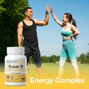 Puregen Labs Super B Energy Complex with Vitamin C - Immune Health, Energy & Nervous System Support - Non-GMO, Gluten-Free 100 Vegetarian Tablets 6