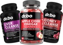 ACV Gummies & Liver Kidney Cleanse - 1000MG Apple Cider Vinegar Gummies & Liver Cleanse Kidney Detox Capsules for Digestion, Gut Health, Cleansing, Detox, Flushing & Metabolism 2