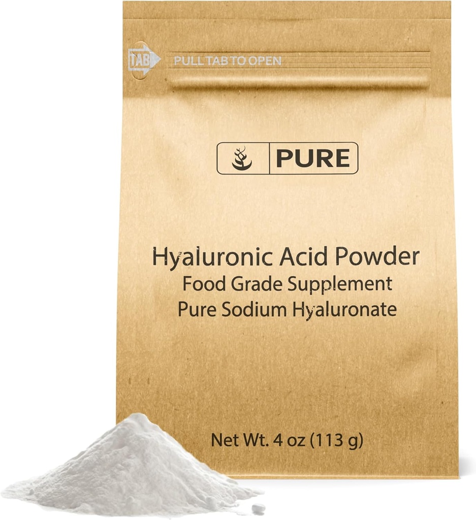 Pure Original Ingredients Hyaluronic Acid (2oz) Water Soluble, Fine Powder 5