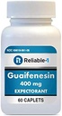 Reliable-1 Laboratories Guaifenesin 400 mg Caplets Cough and Mucus Relief | Expectorant for Chest Congestion | 60 Caplets 2