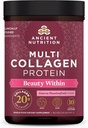 Ancient Nutrition Collagen Powder Protein, Multi Collagen Protein Beauty Within, Guava Passionfruit, with Vitamin C, Hydrolyzed Collagen Peptides Supports Healthy Skin and Nails, 18.3oz 2