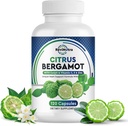 Organic Citrus Bergamot Extract Capsules - 120 caps Citrus Bergamot Supplement - Enhanced with Coenzyme Q10 & Vitamin C, E & Zinc - for Heart, Immune System Support, Healthy Aging - Pure, Vegan Pills 2