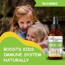 Immune Support 1oz with Ashwagandha for and Turmeric Herbal Supplements - Natural Kids Immune Booster Drops for Wellness and Immune Support for Kids - Non-GMO - Made in USA 4