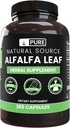 PURE ORIGINAL INGREDIENTS Alfalfa Leaf (365 Capsules) No Magnesium Or Rice Fillers, Always Pure, Lab Verified 2