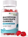 ZA'ZA K ORGANICS Magnesium Threonate Gummies, 500mg Magnesium Threonate with Glycinate, L-Theanine, Lemon Balm, Magnesium Supplement for Kids Adults, Brain Health, 60 Count 2