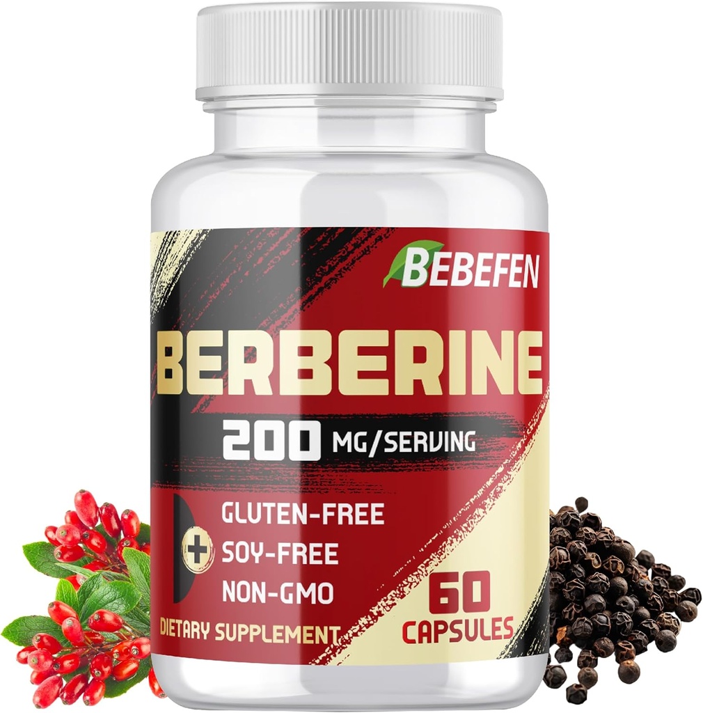 Berberine HCL Supplement 2000mg - Supports Immune System, Cardiovascular Health - Non GMO | Gluten Free 2