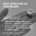 AZO Urinary Pain Relief Maximum Strength, Fast relief of UTI Pain, Burning & Urgency, Targets Source of Pain, #1 Most Trusted Brand, 24 Tablets 6