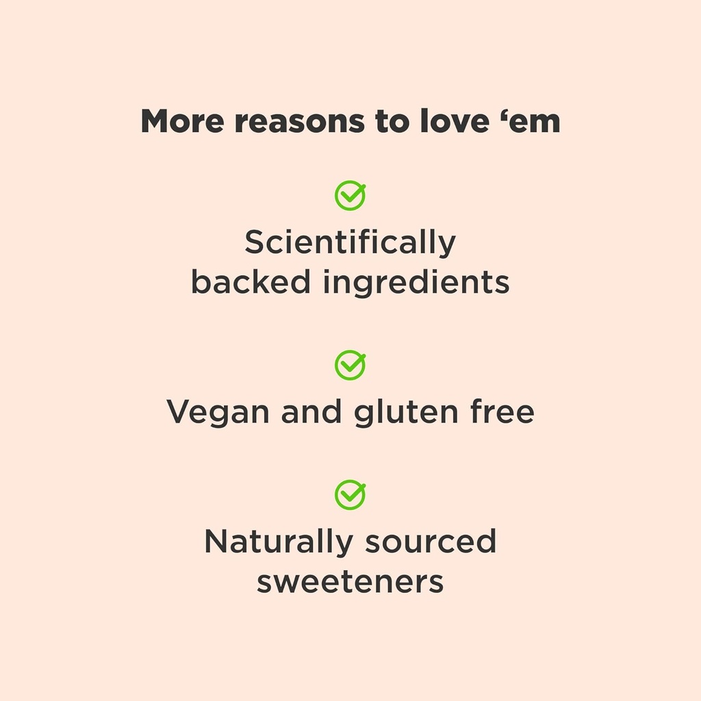 OLLY Focused Thinker Brainy Chews, Omega-3 ALA, Vitamins B6 & B12, Plus Thai Ginger Extract for Alertness, Concentration & Cognitive Performance Support, Vegetarian, Raspberry, 20 Count 4