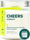 Cheers Hydrate | Oral Rehydration Solution | Electrolytes for Rapid Hydration | Lemon Lime Flavor | 12 Servings | Electrolyte Supplement with Sodium, Potassium, Glucose 2