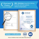 Venture Pal Calming Powdered Drink Mix, Magnesium Glycinate, Ashwagandha, L-Theanine,Vitamin D, Lions Mane, Sugar Free Magnesium Supplement Blend for Relax & Focus, Non GMO, Vegan, On The Go 4