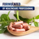 Vitamatic Citrinin-Free Red Yeast Rice 1200 mg. Capsules with CoQ10 100mg, Flush Free Niacin 100mg, & Garlic Powder 20mg - 120 Veg Capsules 6