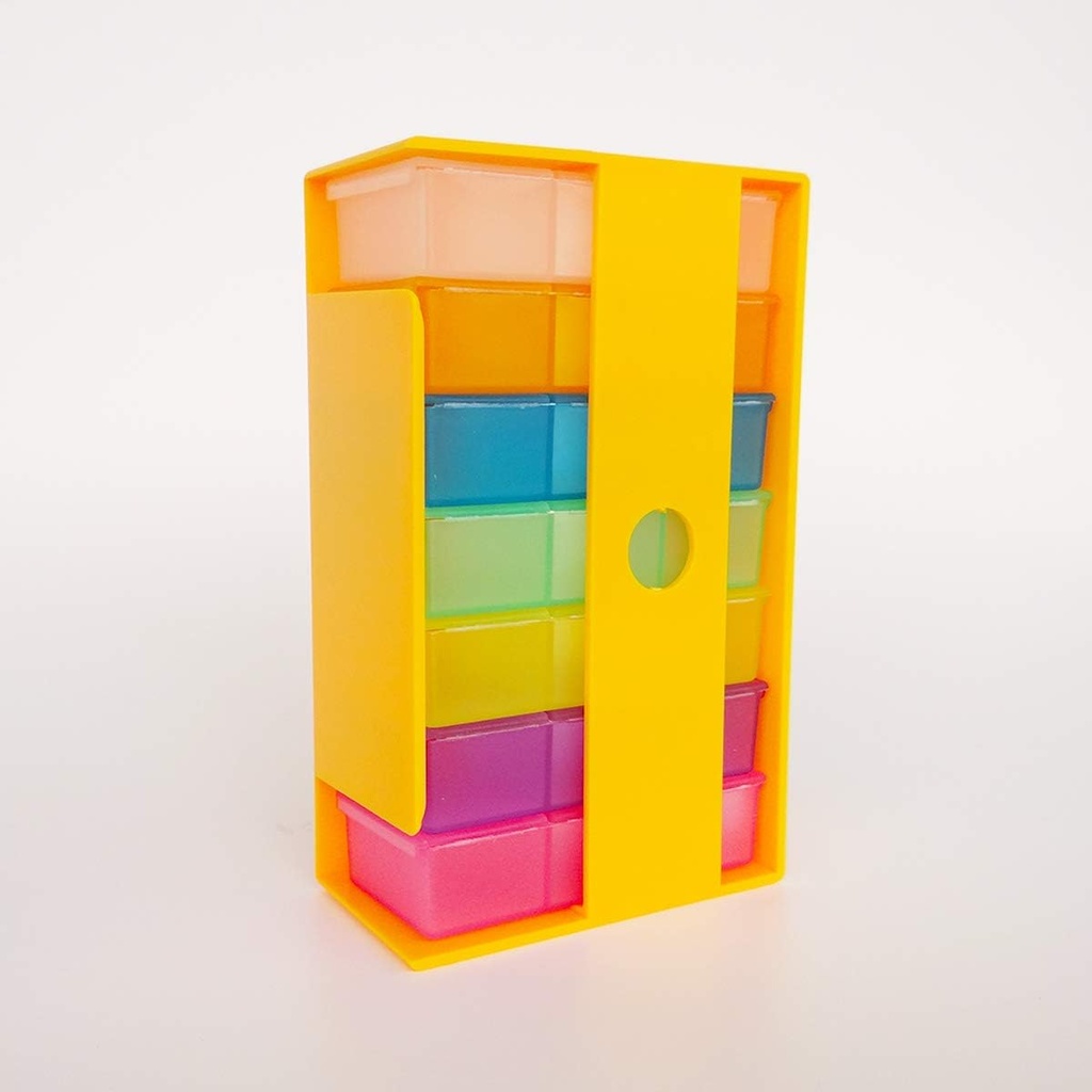 Travel Pill Organizer Box, 3 Times a Day, AM PM Daily Pill Organizer Dispenser Reminder, Medication Case Planner Portable for Purse Pocket Medicine Vitamin, Supplement, Storage Container 4