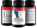 Telomere Rejuvinate - Our Best Telomere Support Supplement for Telomere Length - Telomere Supplements for Longer Telomeres Anti Aging - The Telomere Lengthening Supplements - Nad Supplement Powder Cap 5