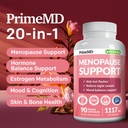 20-in-1 Menopause Supplements for Women - DIM and Estrogen Supplement for Menopause Relief and Hot Flashes with Black Cohosh, Evening Primrose, and Chasteberry (90 ct, 45 Servings) 3