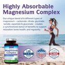 Innate Vitality Magnesium Complex 6-in-1, 1160mg Per Serving, Rest & Digestion, Magnesium Glycinate & Citrate, High Absorption, 120 Vegan Capsules 6