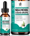 iMATCHME Sea Moss Black Seed Oil for Immune System, Gut, Skin & Energy, 7 in 1 Sea Moss Complex Liquid Drop with Spirulina, Black Elderberry, Burdock Root, Bladderwrack, Dragon Fruit Flavor, 2 Fl Oz 2