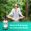 iMATCHME Sea Moss Black Seed Oil for Immune System, Gut, Skin & Energy, 7 in 1 Sea Moss Complex Liquid Drop with Spirulina, Black Elderberry, Burdock Root, Bladderwrack, Dragon Fruit Flavor, 2 Fl Oz 5