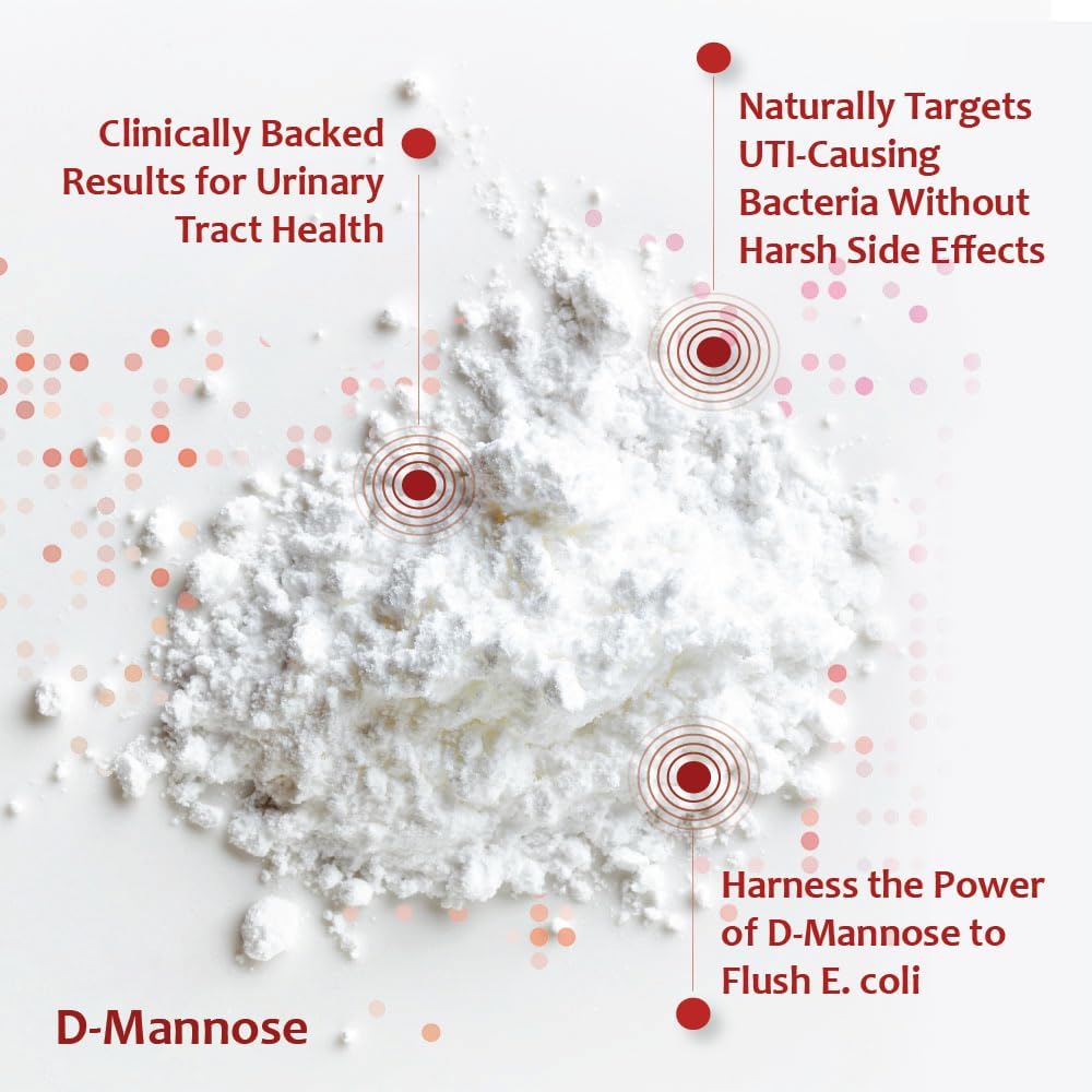 Cranberry D-Mannose Urinary Tract Supplement for Dogs & Cats – Bladder & UTI Health Support – Cranberry Extract, D-Mannose & Vitamin C–Promotes Urinary Wellness & Kidney Function – 60 Chewable Tablets 3