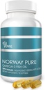 Norway Pure Omega-3 Fish Oil Softgels 2,400mg (90ct) - 4X Concentrated EPA & DHA, Triple Distilled, Burpless, Wild Caught, Skin & Hair, Joints, Heart Health 2