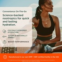 The Genius Brand Genius Hydrate - Electrolyte Supplement for Daily Hydration - Coconut Water - Sugar-Free - 8 Essential Minerals & Nutrients - Non-GMO - Blue Raspberry - 50 Servings 5