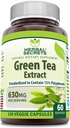 Herbal Secrets Green Tea Extract 630 Mg Per Serving | Veggie Capsule Supplement | Non-GMO | Gluten Free | Made in USA (1 Pack, 120 Count) 2