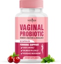 NEW AGE Vaginal Probiotics for Women with Prebiotics, Cranberry Extract, and a Lactobacillus Probiotic Blend, Supports Healthy pH Balance, Odor Control, Vaginal Flora - 60 Capsules 2