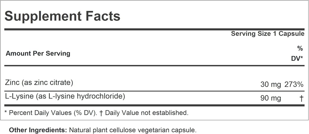 ANDREW LESSMAN Zinc 30mg - 180 Capsules - Highly absorbable Zinc Citrate. Supports Immune, Skeletal, Digestive and Skin Health. Small Easy to Swallow Capsules. No Additives 3