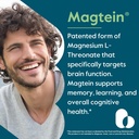 BESTVITE Magtein Magnesium L-Threonate Capsules - 2000mg per Serving (120 Vegetarian Capsules) - Patented and Bioavailable Magnesium - No Stearates - No Fillers - Vegan - Non GMO - Gluten Free 3