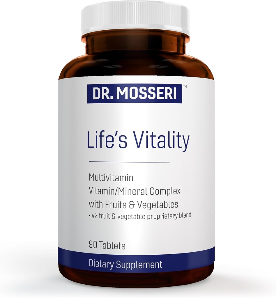 Life's Vitality Vegan Multivitamin for Men & Women – Non-GMO Formula with 42 Fruits and Vegetables, Daily Multivitamin and Mineral Complex with Vitamin D for Immune Support, 90 Tablets 2