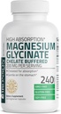 Bronson Magnesium Glycinate 200 MG per Serving Chelated for High Absorption, Gentle On Stomach, Non-GMO, 240 Vegetarian Capsules 6