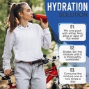 PowerVitamin Unflavored Electrolytes Powder No Sugar for Daily Energy - Keto Electrolytes - Hydration Powder with 1000mg Potassium, 120mg Calcium, Magnesium, No Stevia, 100 Servings 6