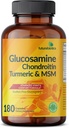 Futurebiotics Glucosamine Chondroitin Turmeric & MSM Advanced Joint Formula, Supports Healthy Joints & Mobility - Non-GMO, 180 Capsules 6