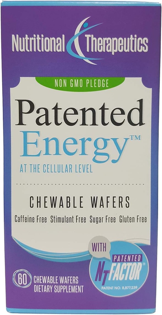 Nutritional Therapeutics Patented Energy With NT Factor, 60 Mixed Berry Chewable Wafers 2
