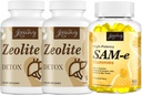 SAM-e Gummies with L-Tyrosine + Zeolite Detox Capsules 2
