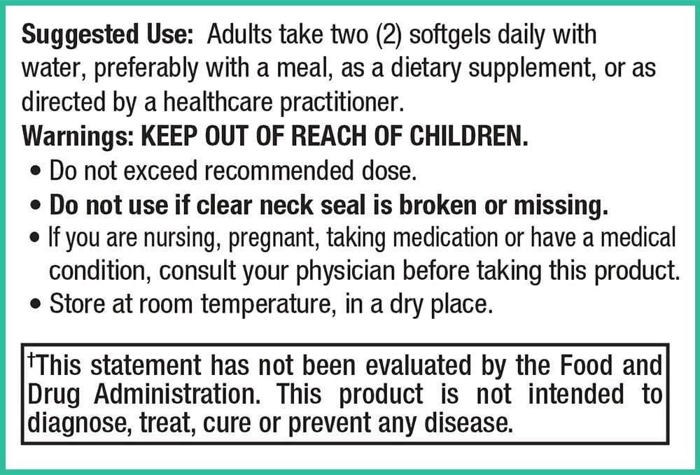 Peak Pure & Natural, Peak Krill Oil Supplement - Better Than Fish Oil for Joint and Heart Health - Krill Oil Brain Supplement - EPA, DHA, and Astaxanthin - 60 softgels 5